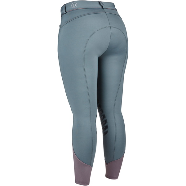 Dublin Womens Thermal Gel Knee Patch Breeches Iron